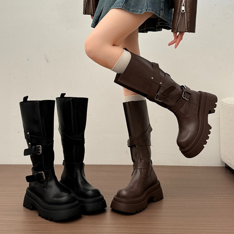 Bottes hautes pour femmes, sty - Knee High Boots Women avis et prix