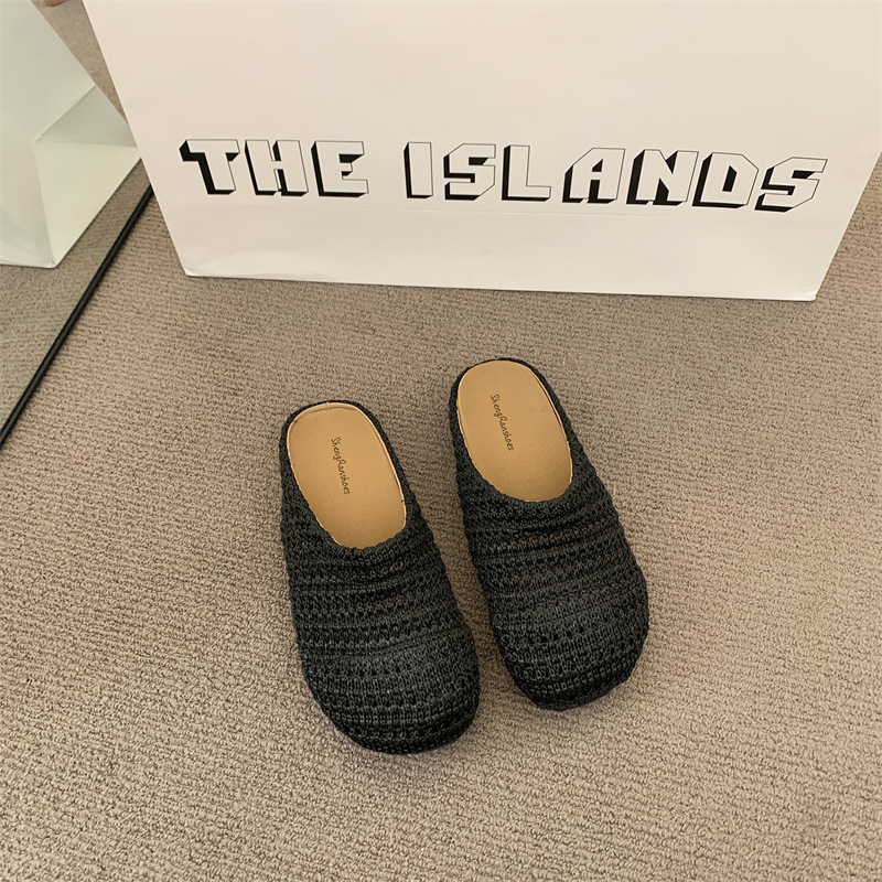 Mules en raphia tressé pour fe - Mule Slip On avis et prix
